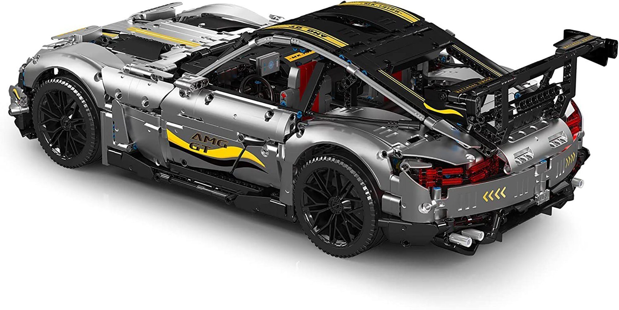 Mould King 13126 AMG GT Quicksilver Sportwagen Konstruktionsspielsteine, (2872 St) – Bild 2 von 5