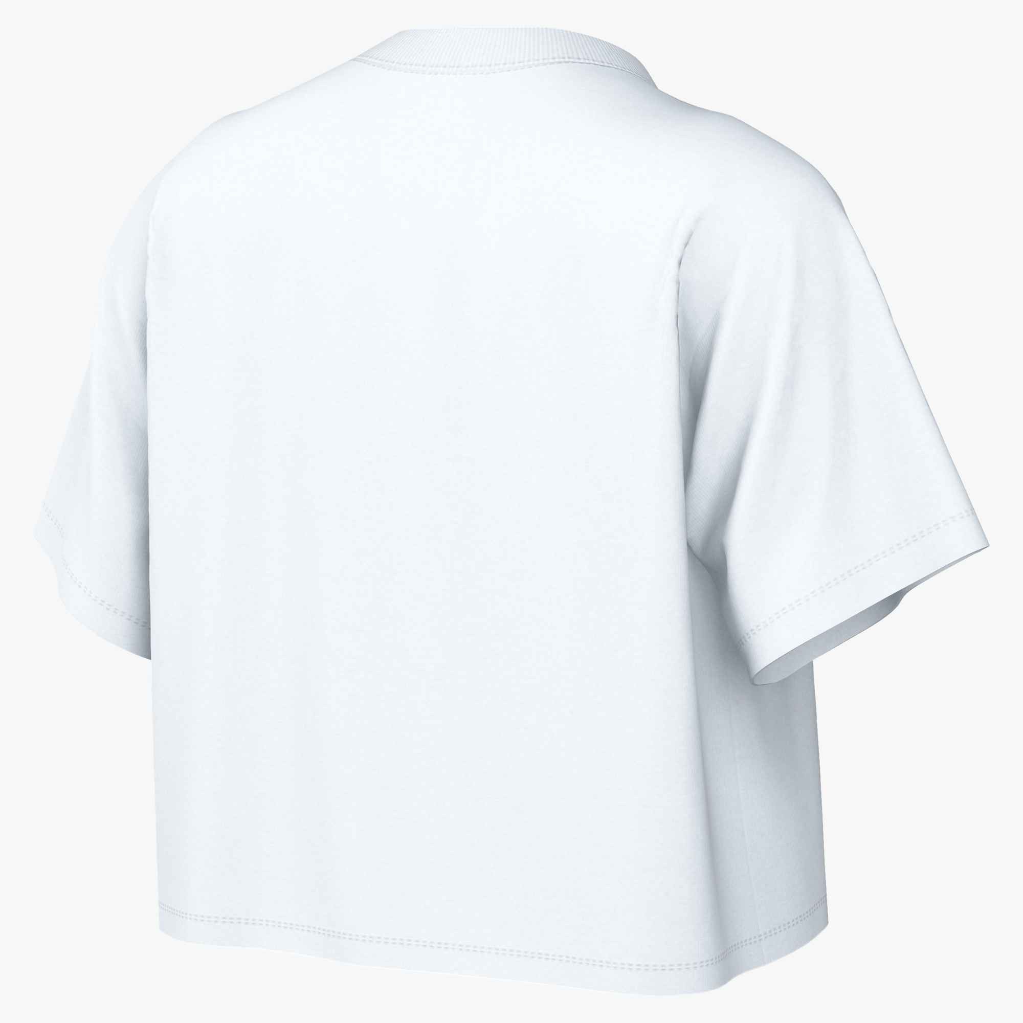 Nike Sportswear Laufshirt Nike Sportswear Big Kids' (Girls) Cropped T-Shirt für Jugendliche, für sportliche Aktivitäten, aus weicher Baumwolle