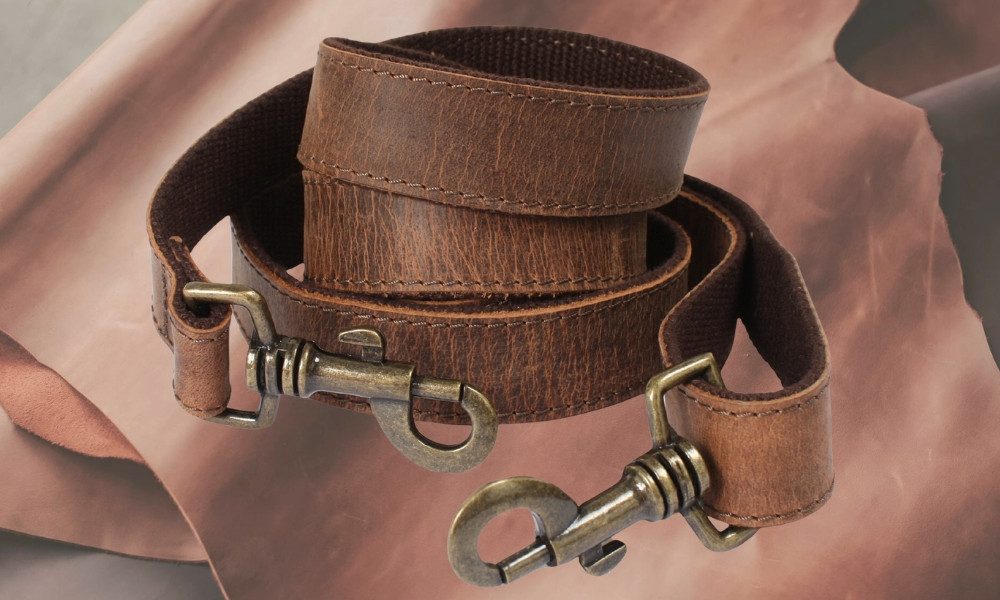 LECONI Schulterriemen Trageriemen Tragegurt Taschen Schultergurt Leder 150cm LEC-R5