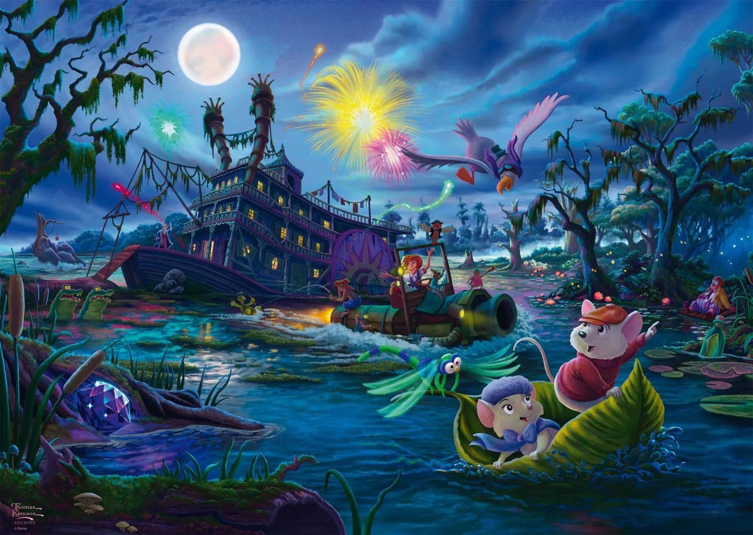 Schmidt Spiele Puzzle Disney, The Rescuers, 1000 Puzzleteile günstig online kaufen