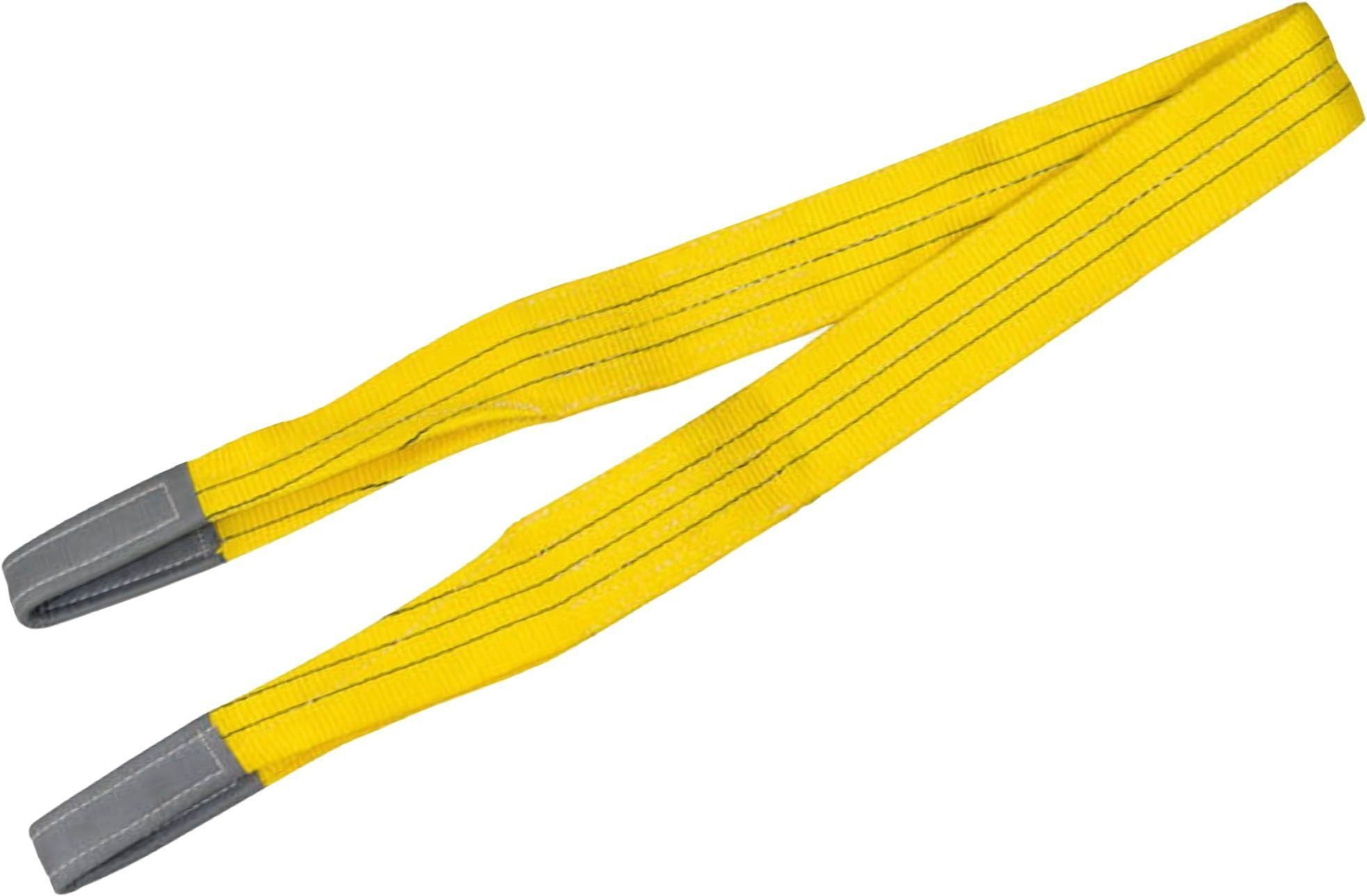 Petex Hebeband WLL 3.000 kg, Breite 90 mm in gelb Hebeband, 2-lagig und nach EN-Norm 1492-1 | Hebebänder