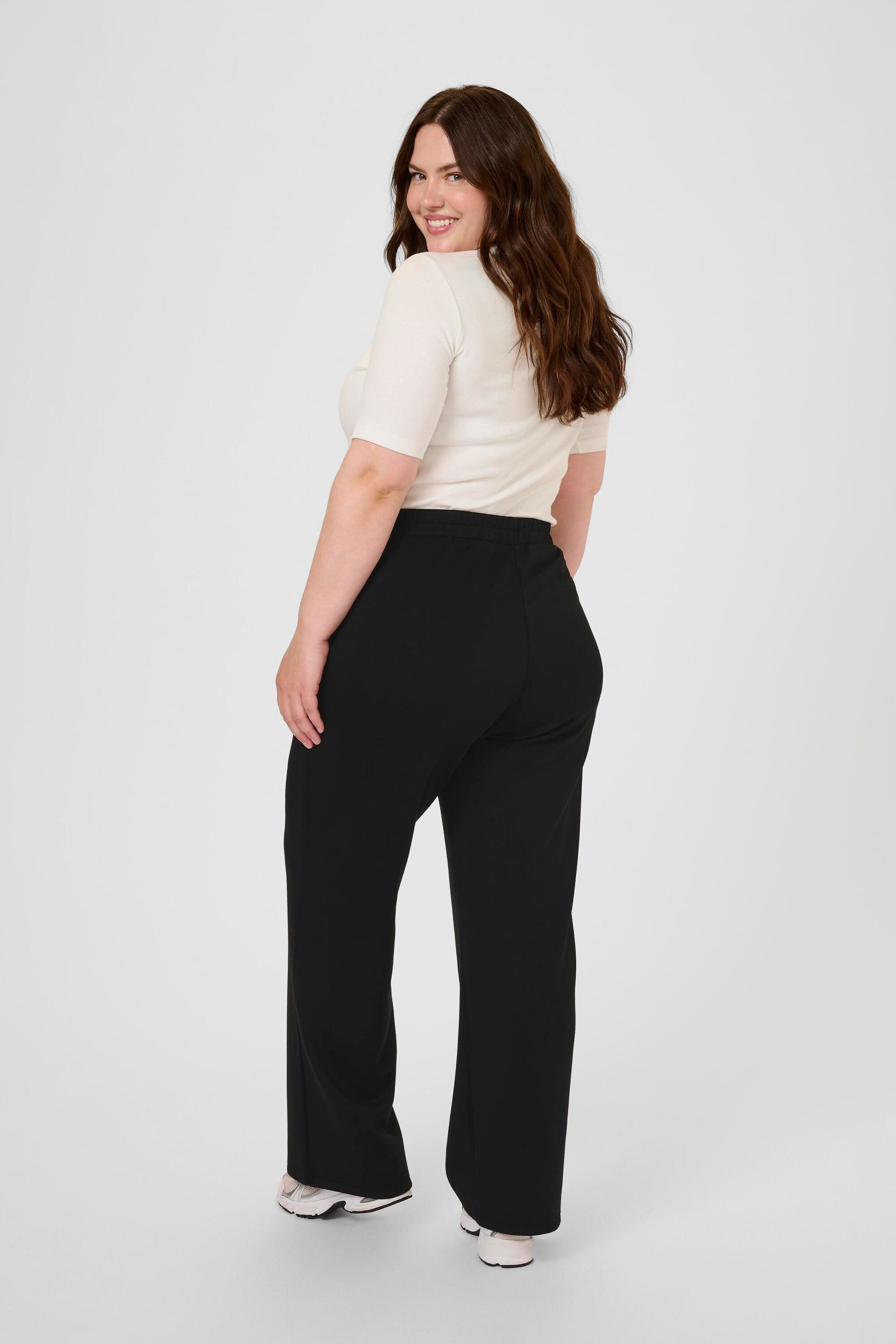 KAFFE Curve Stoffhose Casual Hose KCannita günstig online kaufen