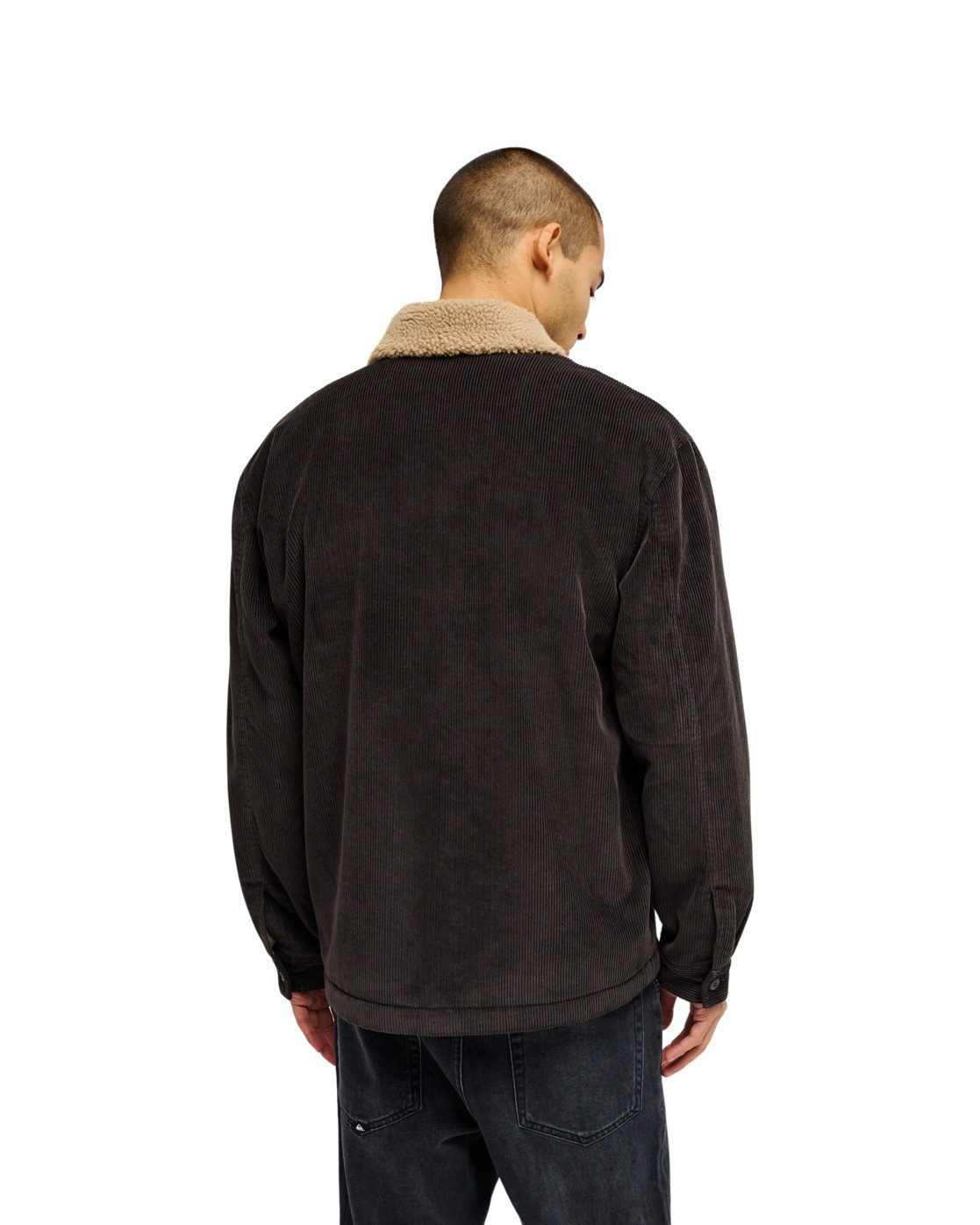 Quiksilver Bomberjacke Dna Sherpa Harrington – Bild 2 von 5