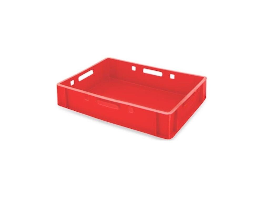 PROREGAL® Stapelbox Fleischerkasten, Mehrere Größen, Rot