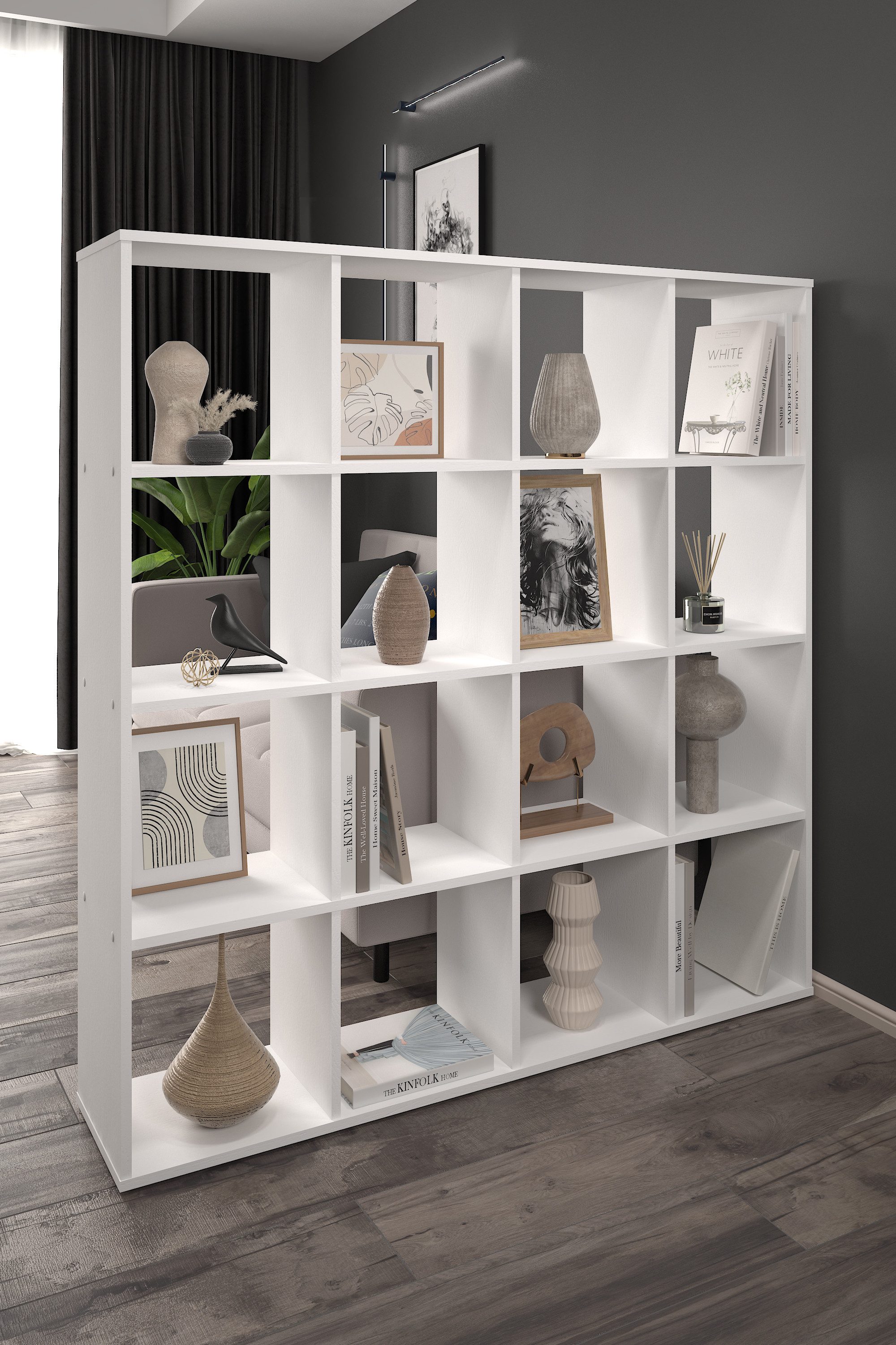 AT4 Raumteiler AT4 Regal Cubic Raumteiler (16 Sektionen) günstig online kaufen