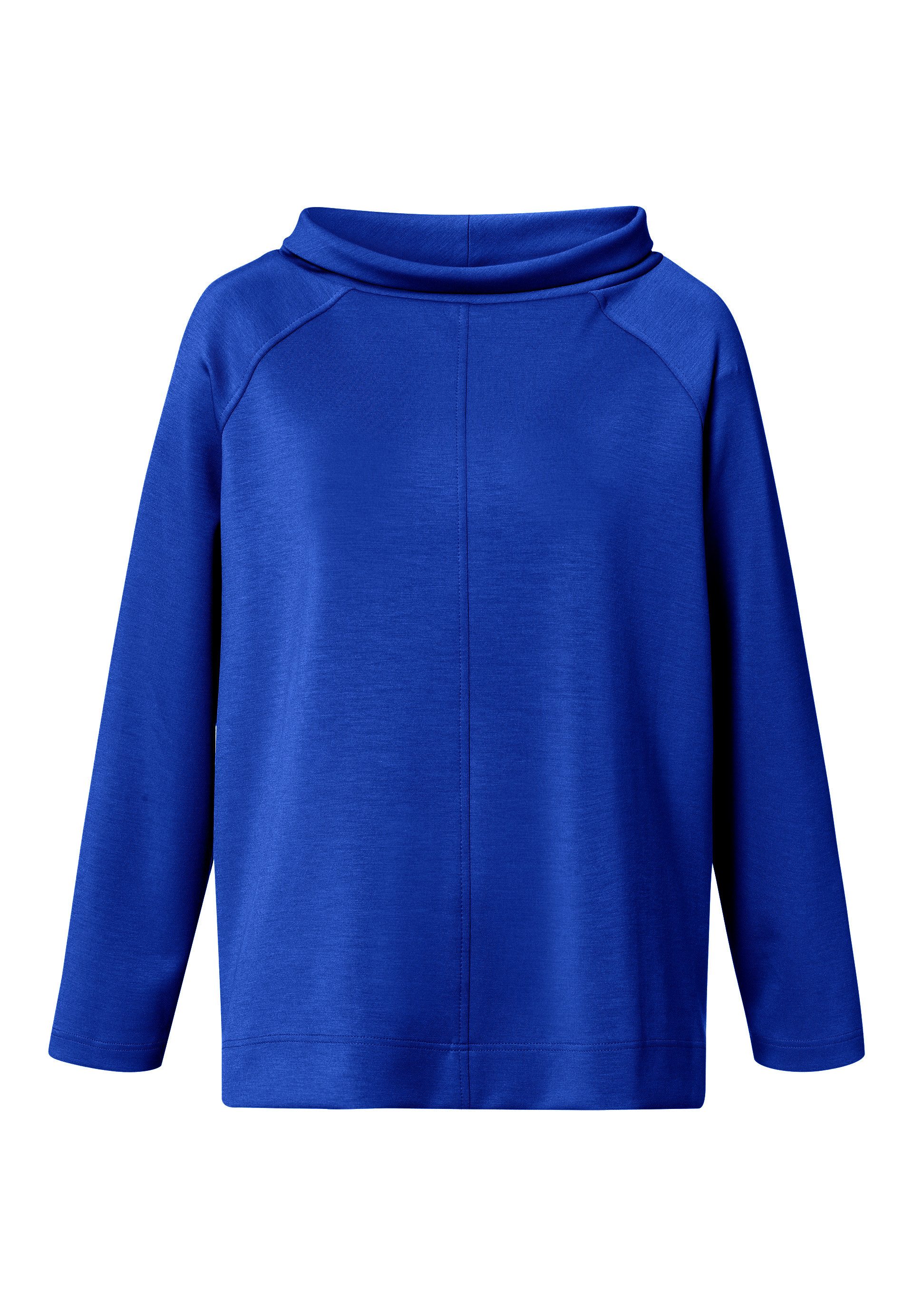 FRANK WALDER Sweatshirt aus softem Modal-Mix-Jersey Pflegeleicht