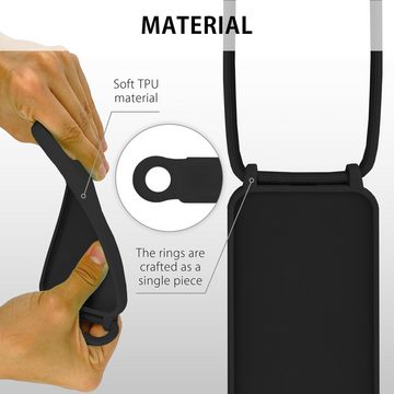 MyGadget Handyhülle Handykette für Apple iPhone 11 Pro Max, TPU Hülle mit Band mit Handyband zum Umhängen Kordel Case Schutzhülle