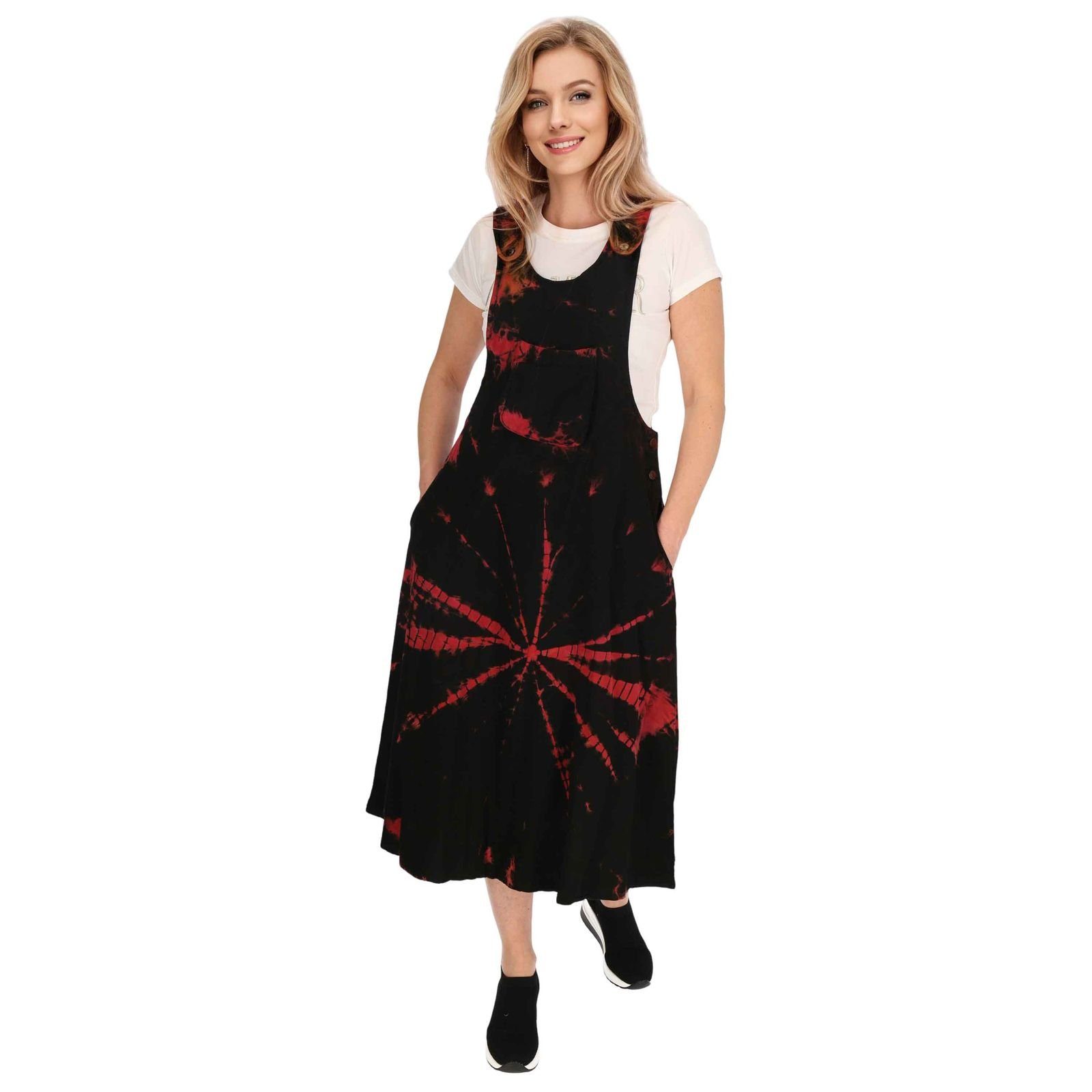 KUNST UND MAGIE Latzhose Latzkleid bunt günstig online kaufen