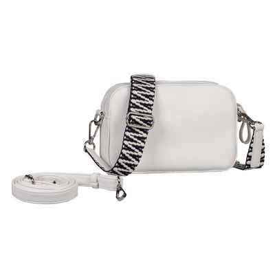 Gabor Handtasche Silena, hochwertig gewebte Gurtband und ein filigranes Logo