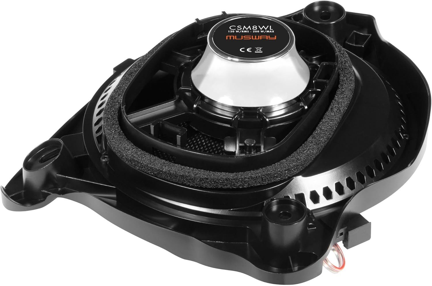 Musway MUSWAY CSM-8WL Subwoofer 20 cm links Auto-Subwoofer