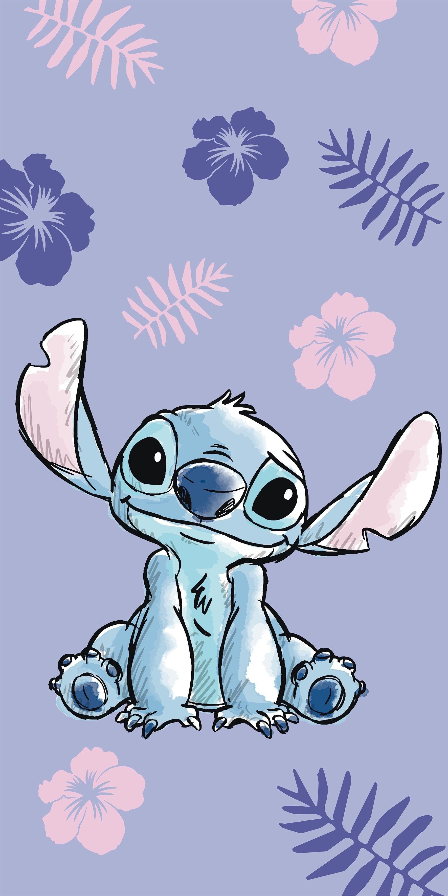 Lilo & Stitch Badetuch Lilo & Stich weiches Badetuch Größe: 70 x 140 cm 100 günstig online kaufen