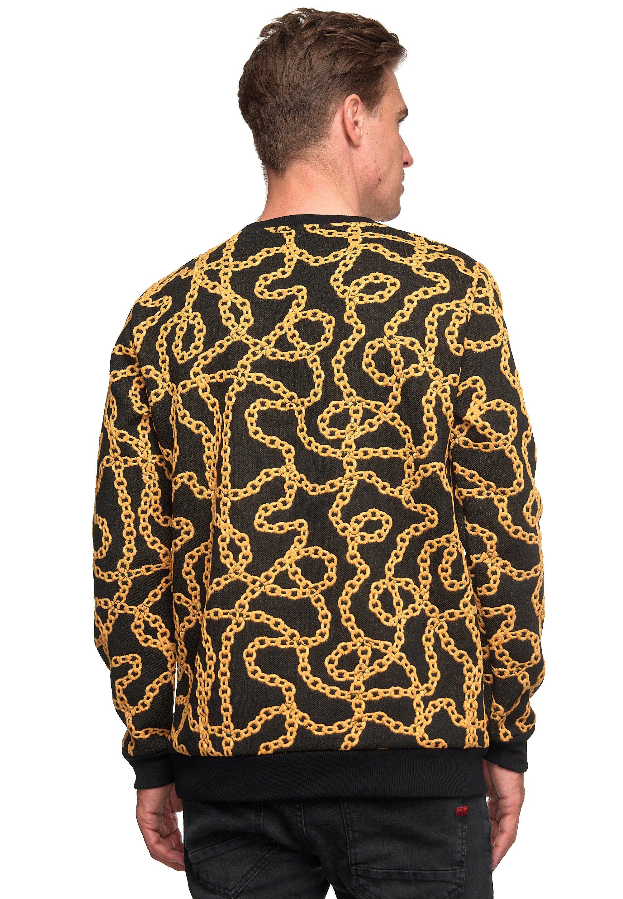 Rusty Neal Strickpullover mit ausgefallenem Muster