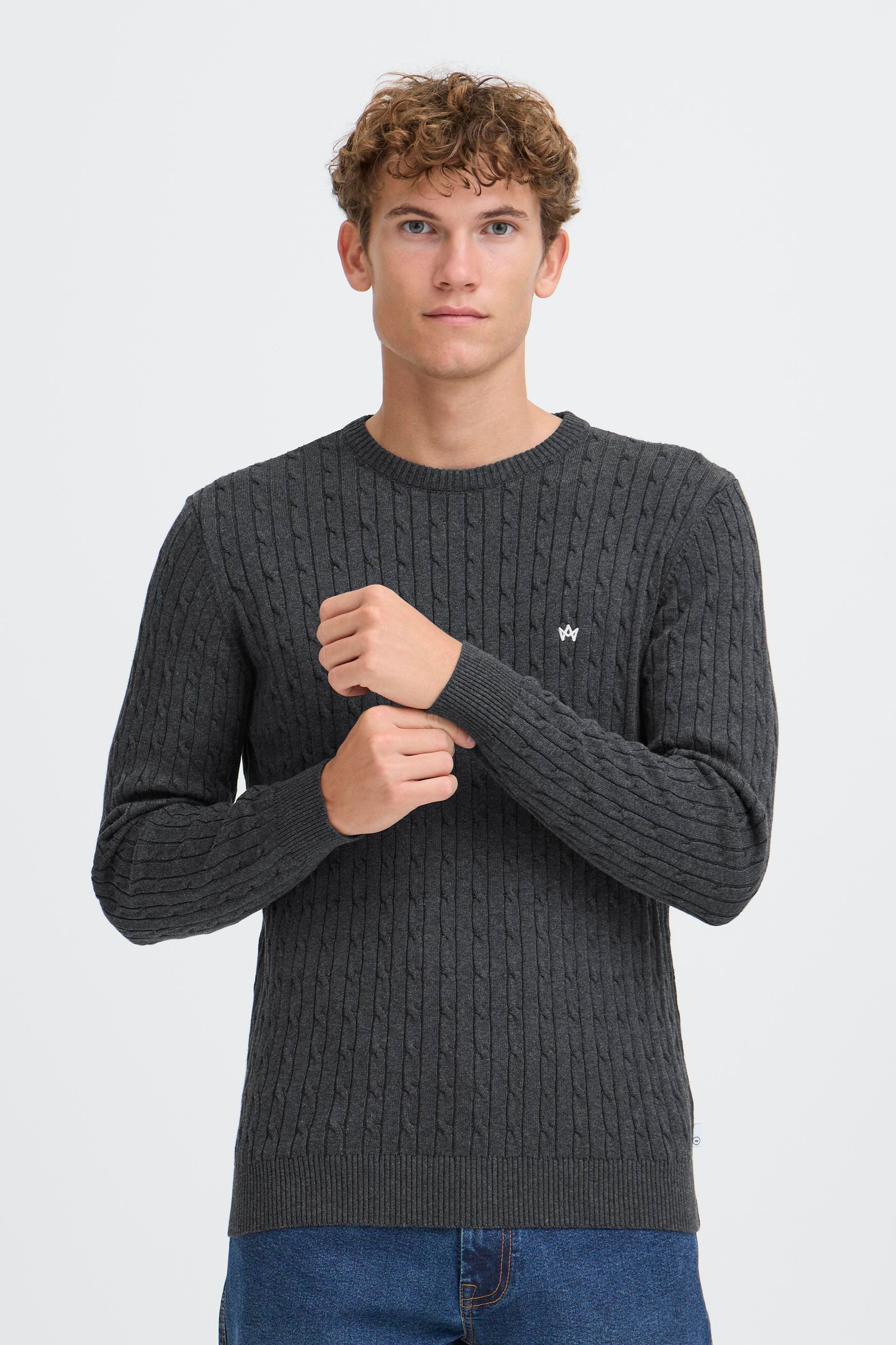 Kronstadt Strickpullover KSCall Kuscheliger Zopfmuster Strickpullover günstig online kaufen