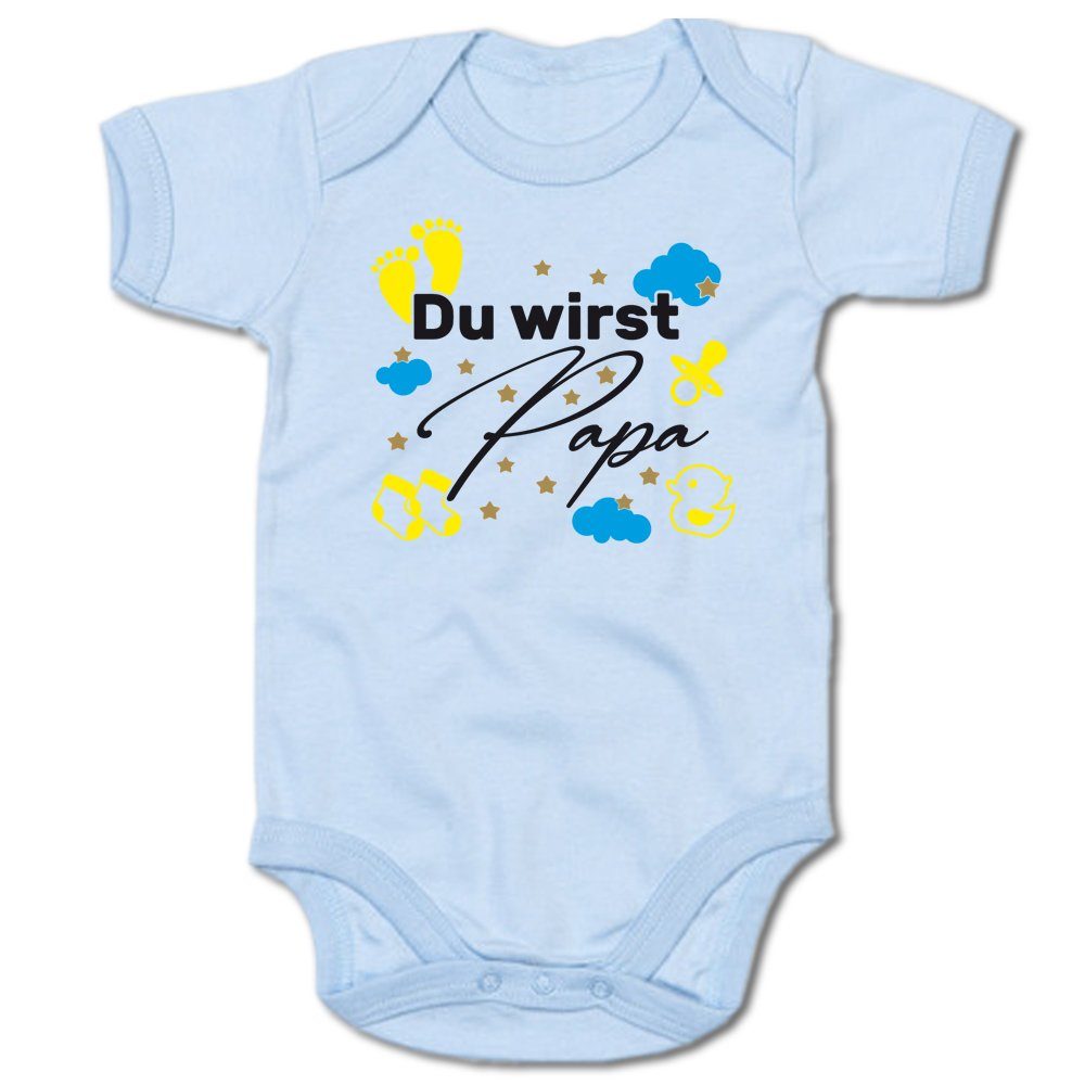 Kurzarmbody Du wirst Papa