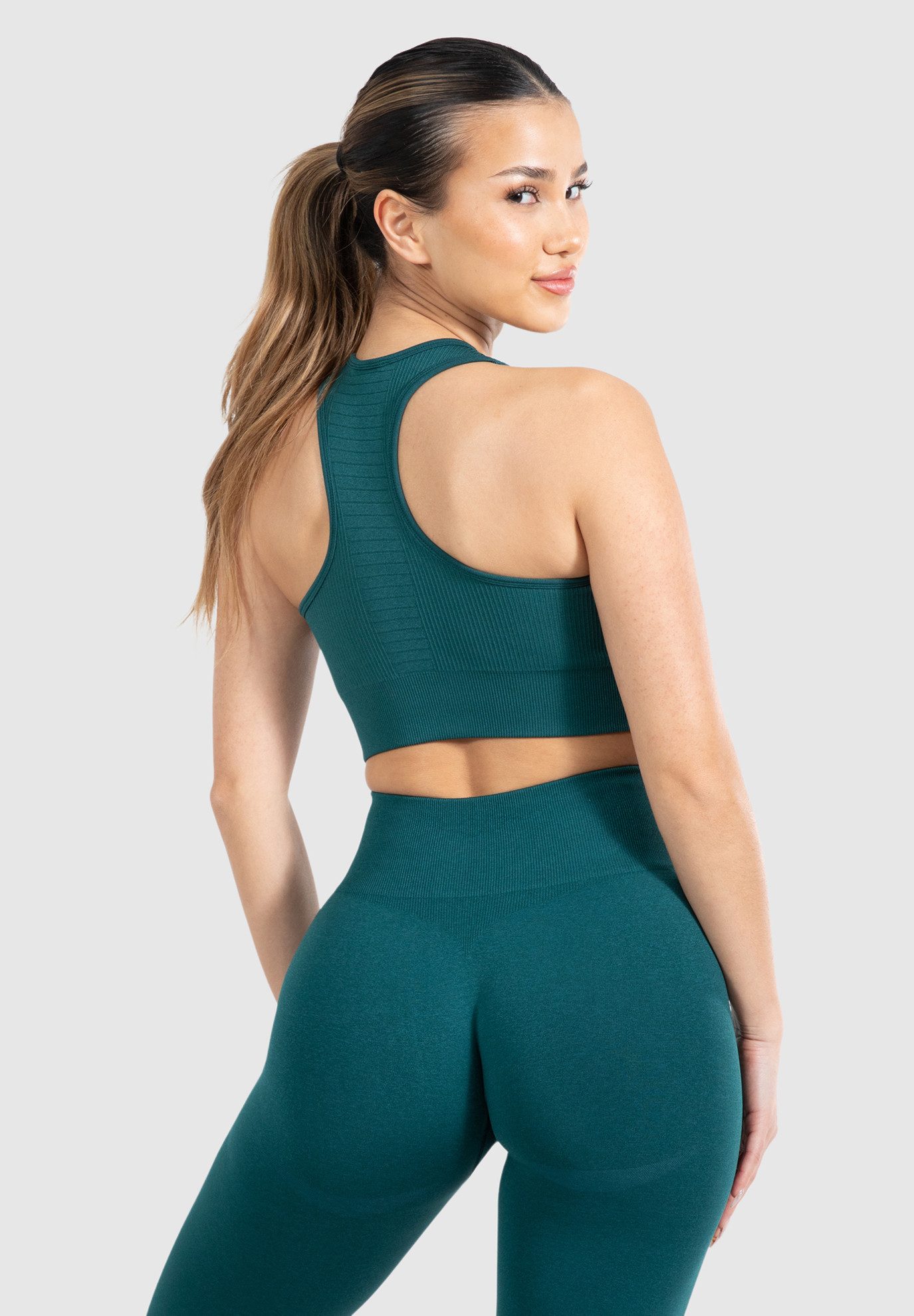 Smilodox Sport-BH Amaze Pro, Seamless Sport Bra Gerippter Stoff Fitness Yog günstig online kaufen