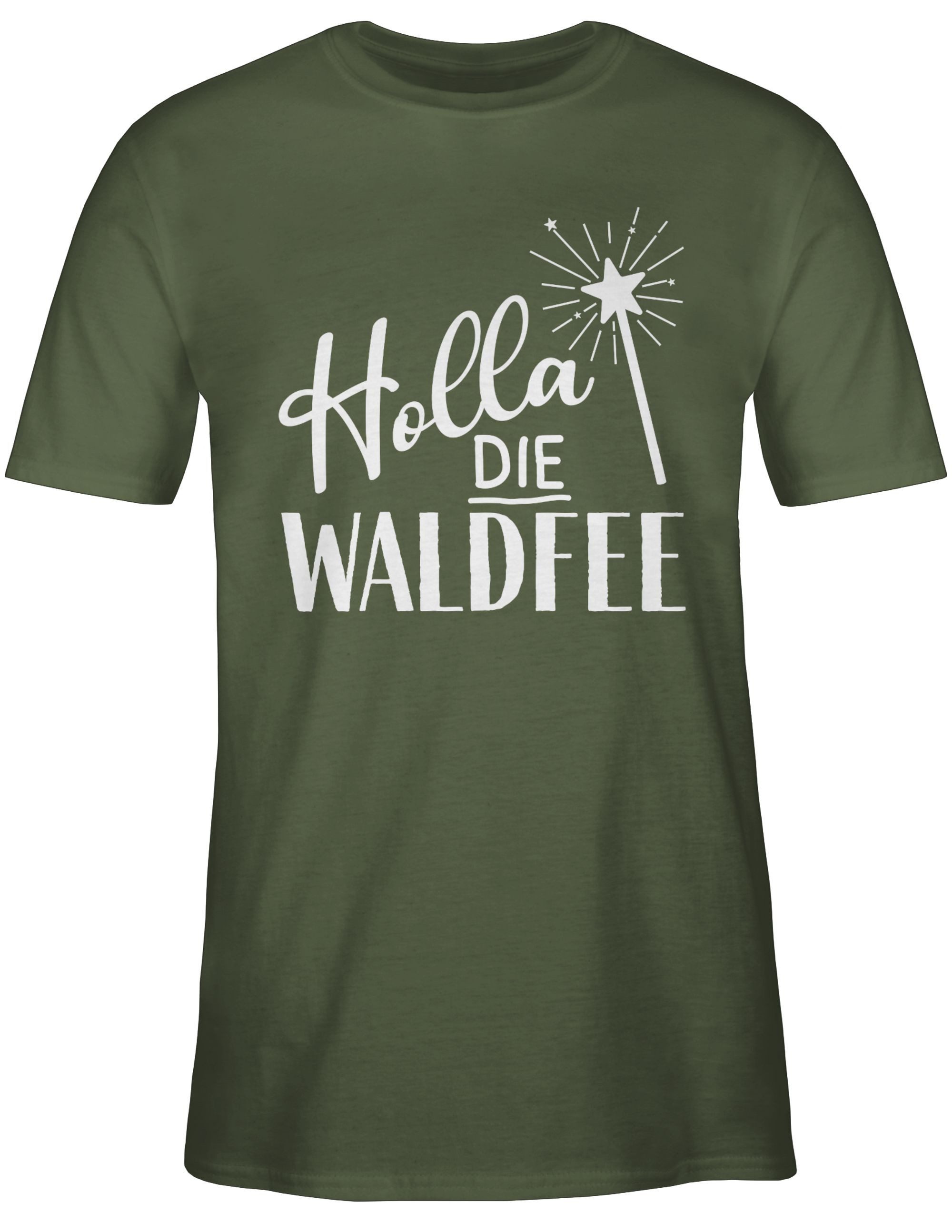 T-Shirt Holla die Waldfee, Waldfee Kostüm
