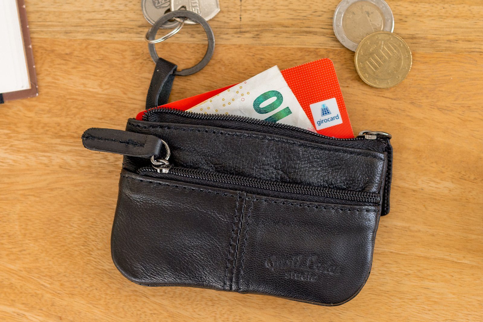 Gusti Leder Schlüsseltasche Gusti Leder Schlüsseltasche Rook (1-tlg), Schlü günstig online kaufen