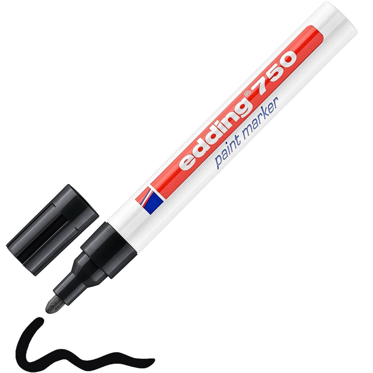 edding Lackmarker 750, (1-tlg), Strichstärke 2-4 mm, wasserfest