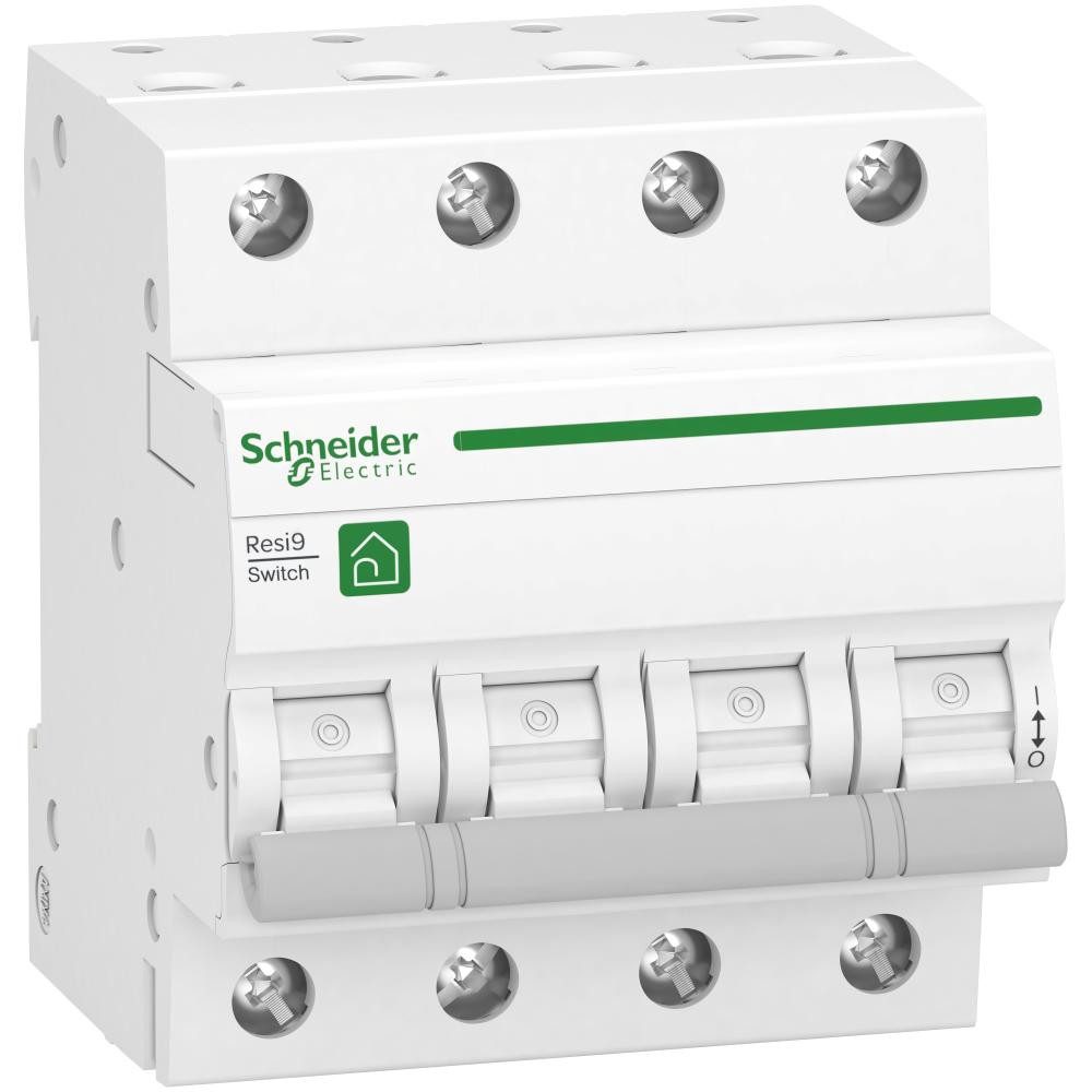 Verteiler Schneider Electric Lasttrennschalter Resi9, 3P+N, 63A, 415V AC R9S6446