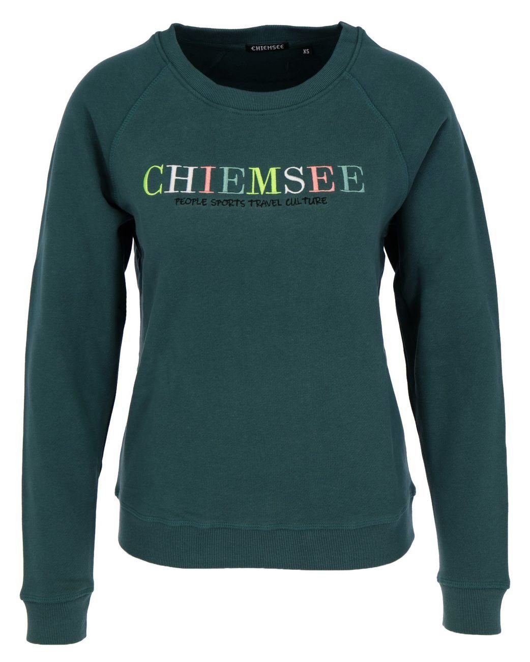 Chiemsee Sweatshirt Women Sweatshirt (1-tlg) Regular 19-4517 Fit Mediterranea