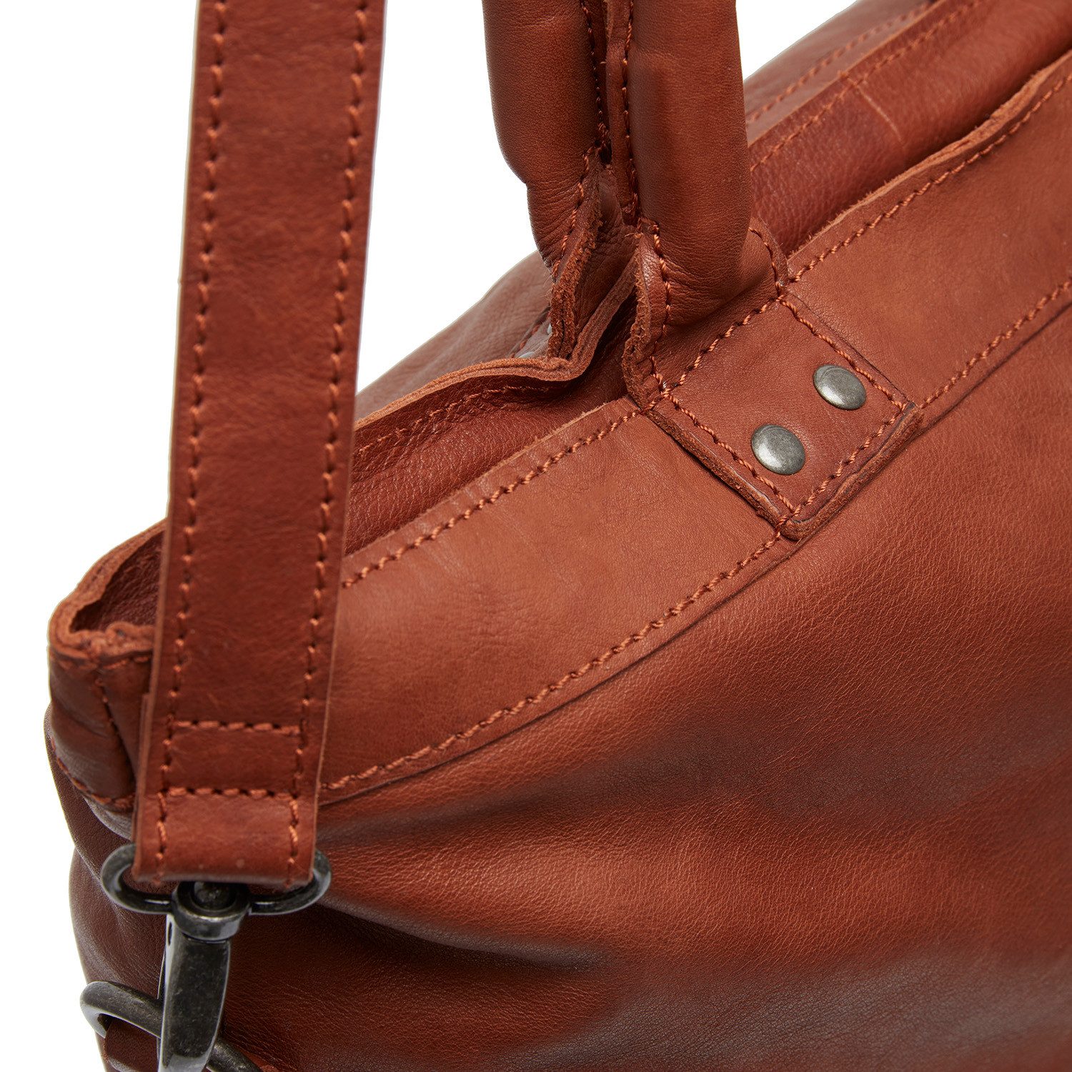 The Chesterfield Brand Shopper C38.0198 Ontario Shopper (1-tlg), Washed Waxed Leder