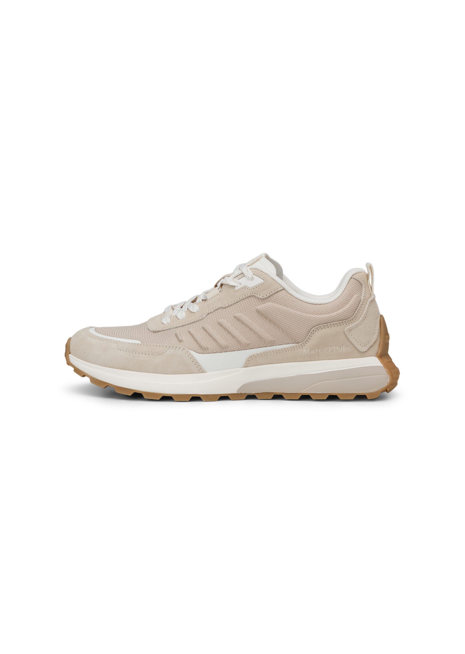 Marc O'Polo aus Rindleder und recyceltem Polyester Sneaker