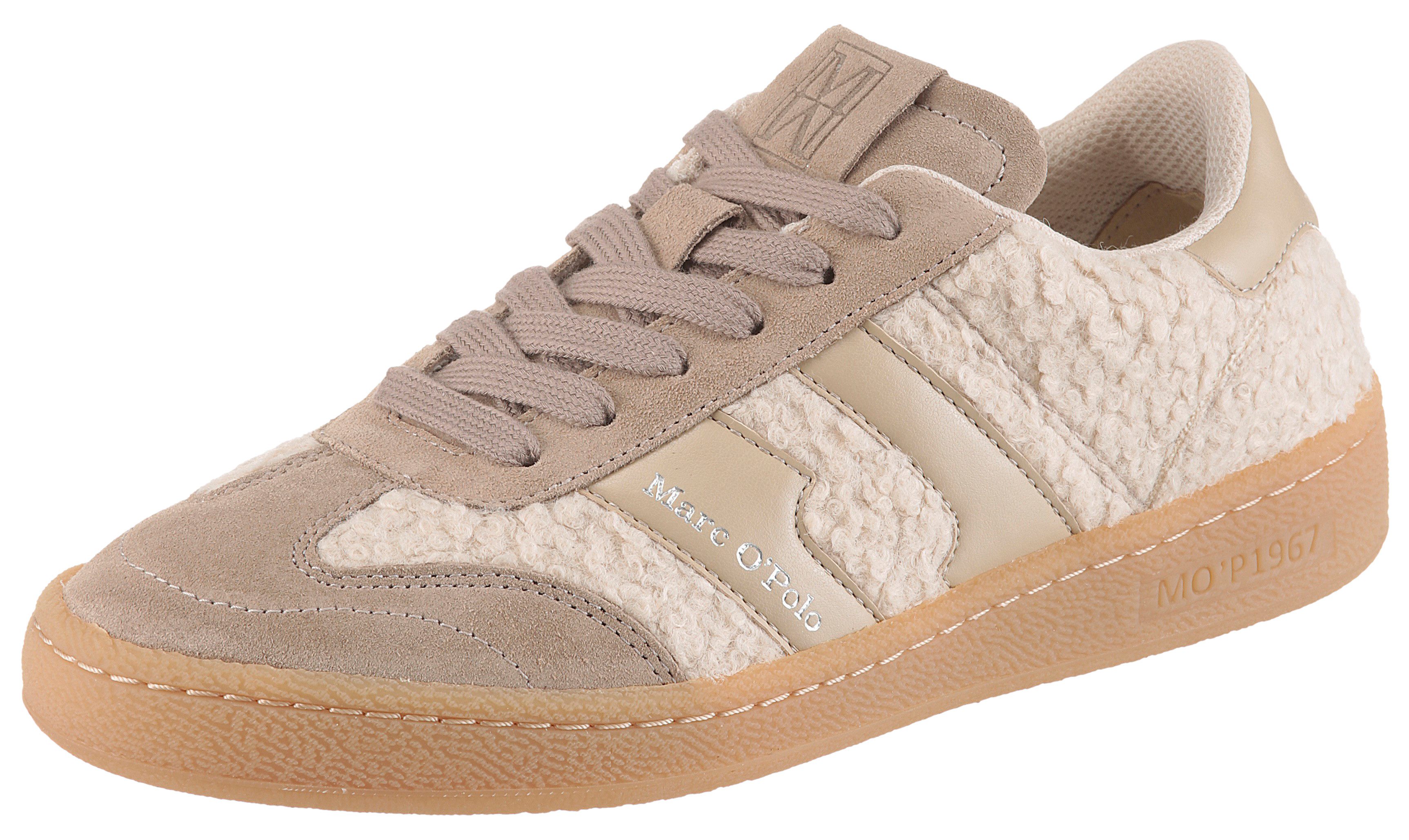 Marc O'Polo Court Sneaker Retro-Sneaker, Schnürschuh, Halbschuh mit Memory günstig online kaufen