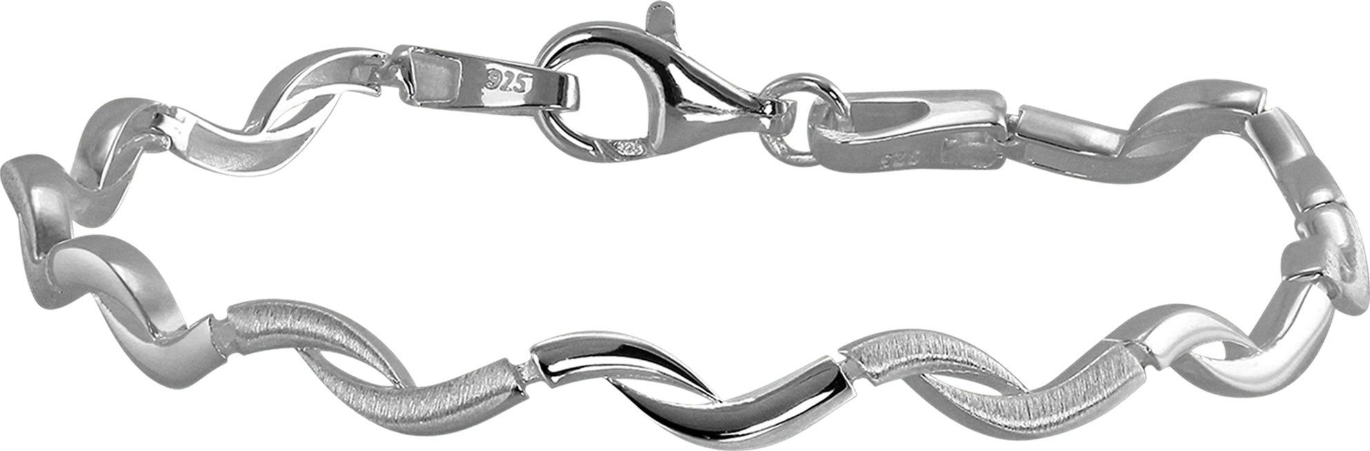 SilberDream Silberarmband SilberDream Welle Armband 18,5cm günstig online kaufen