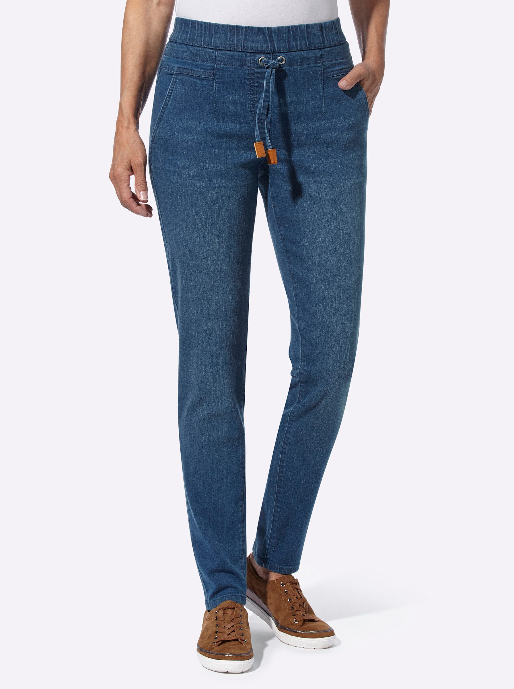 Sieh an! Bequeme Jeans Schlupfjeans günstig online kaufen