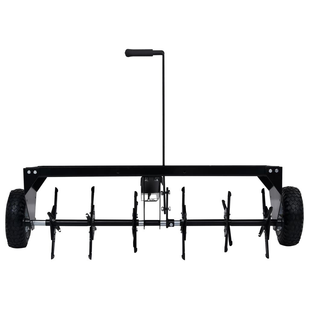 vidaXL Vertikutierer Rasenlüfter für Aufsitzmäher 102 cm