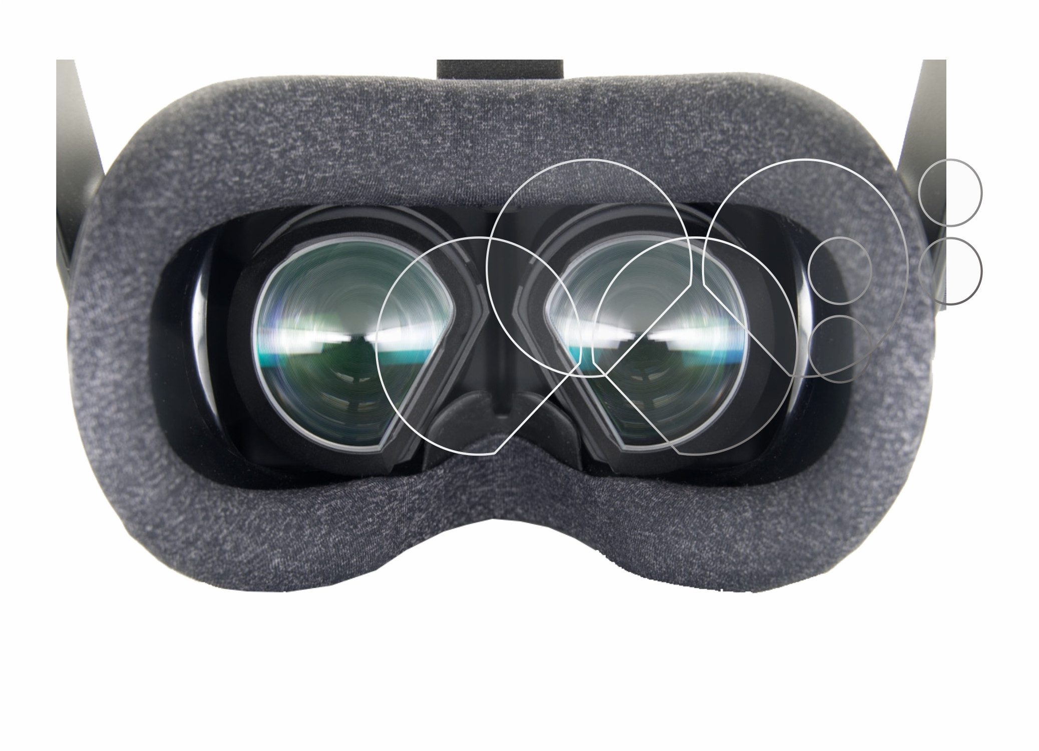 BROTECT Displayschutzfolie Schutzfolie für Valve Index VR-Headset, 2 Stück, Displayschutz Schutz Folie Klar Transparent