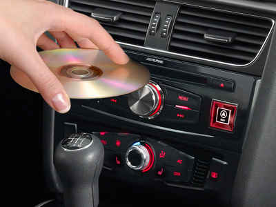 ALPINE DVE-5300X DVD-Player Audi A4, A5, Q5 Autoradio