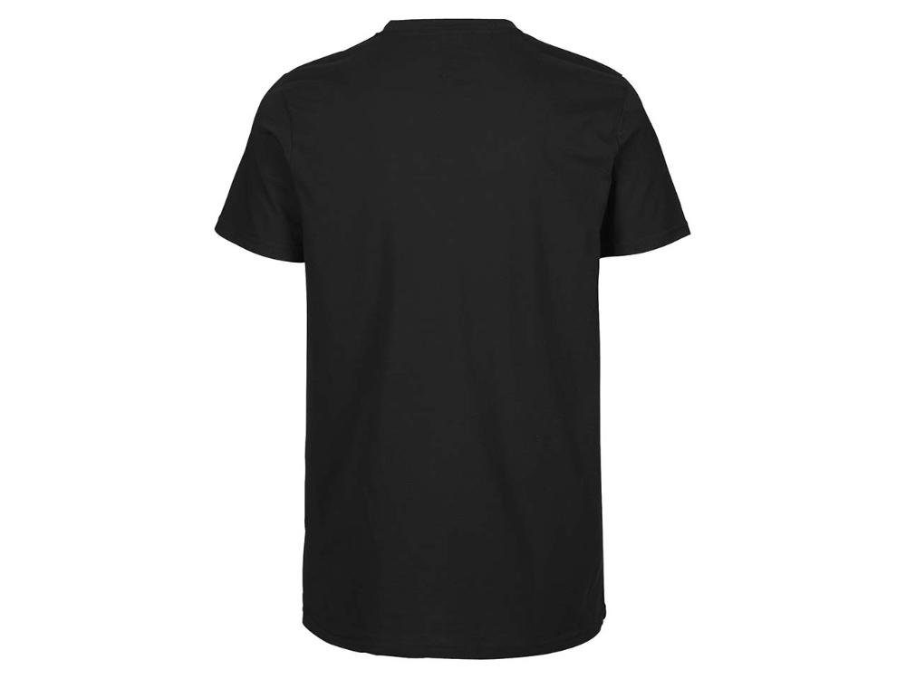 mit Neutral Bio-Herren-T-Shirt T-Shirt Neutral Rundhalsausschnitt schwarz