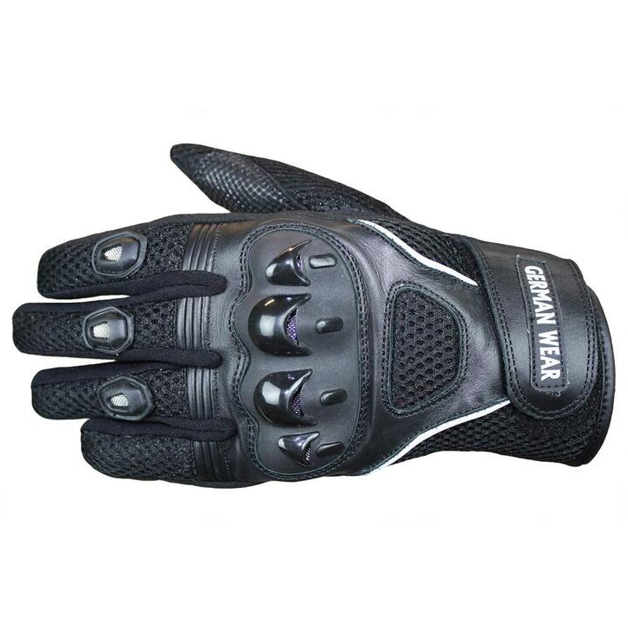 German Wear Motorradhandschuhe GW400G-M9 Motocross Biker Handschuhe Leder- günstig online kaufen