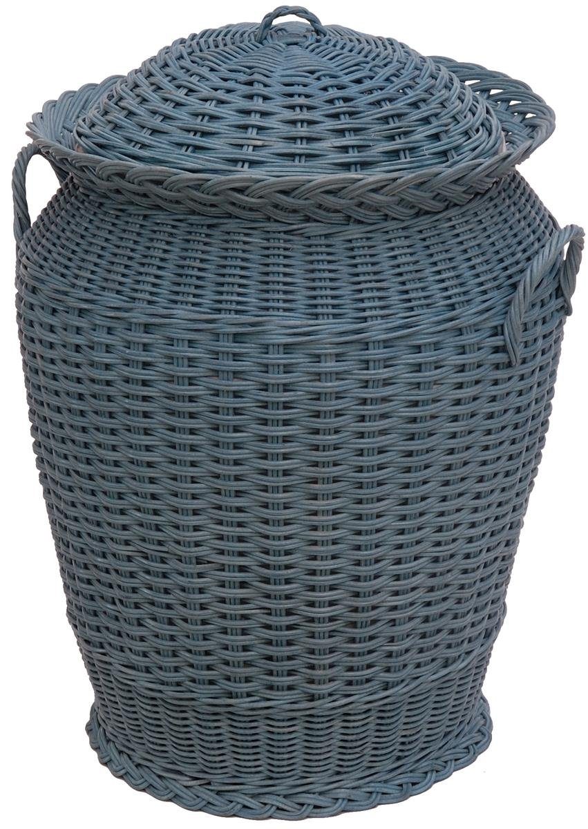 Krines Home Wäschetonne Wäschekorb Wäschetonne Wäschesammler Ø 50 cm aus ec günstig online kaufen