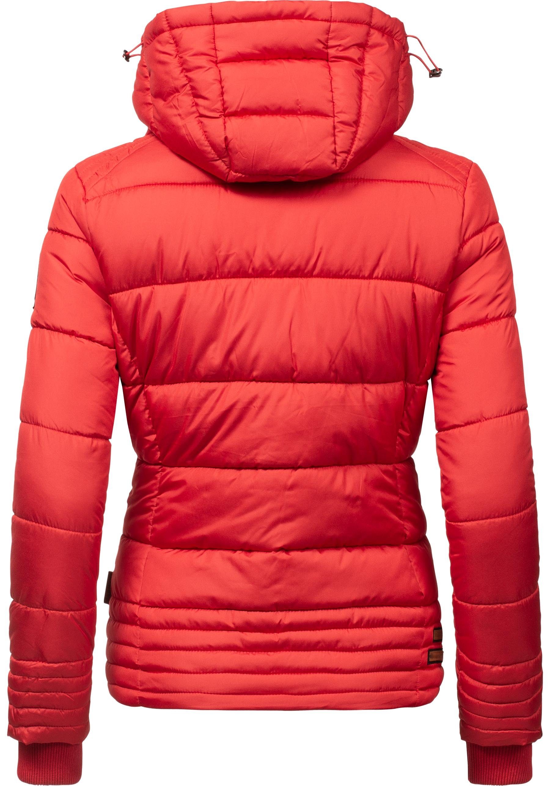 Marikoo Winterjacke Sole modisch taillierte Damen Steppjacke für den Winter