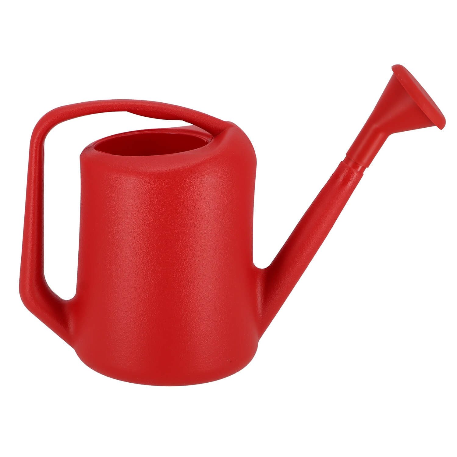Dekowunder Gießkanne Moderne 5 Liter Gießkanne in ROT aus Kunststoff, incl. Ausgießer