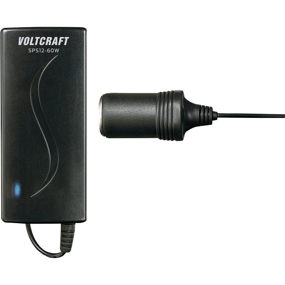 VOLTCRAFT VOLTCRAFT SPS12-60W KFZ Tischnetzteil, Festspannung 12 V/DC 5000 mA 60 Tischnetzteil