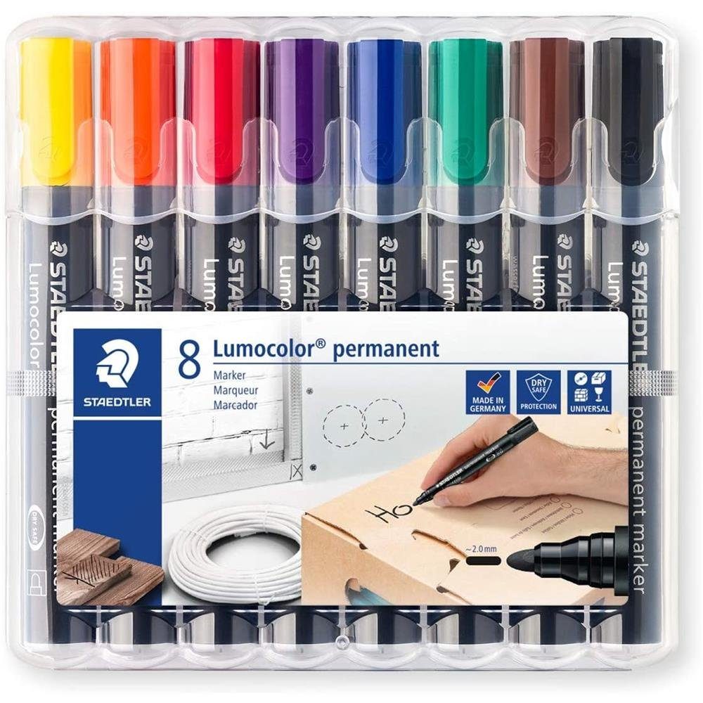 STAEDTLER Permanentmarker 352 WP8 Lumocolor®