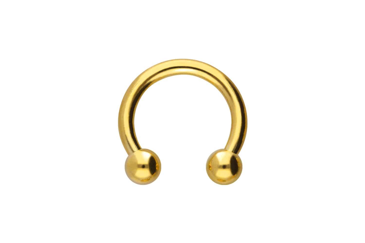 PIERCINGLINE Nasenpiercing Titan Hufeisenring mit Innengewinde (Hufeisen-Ri günstig online kaufen