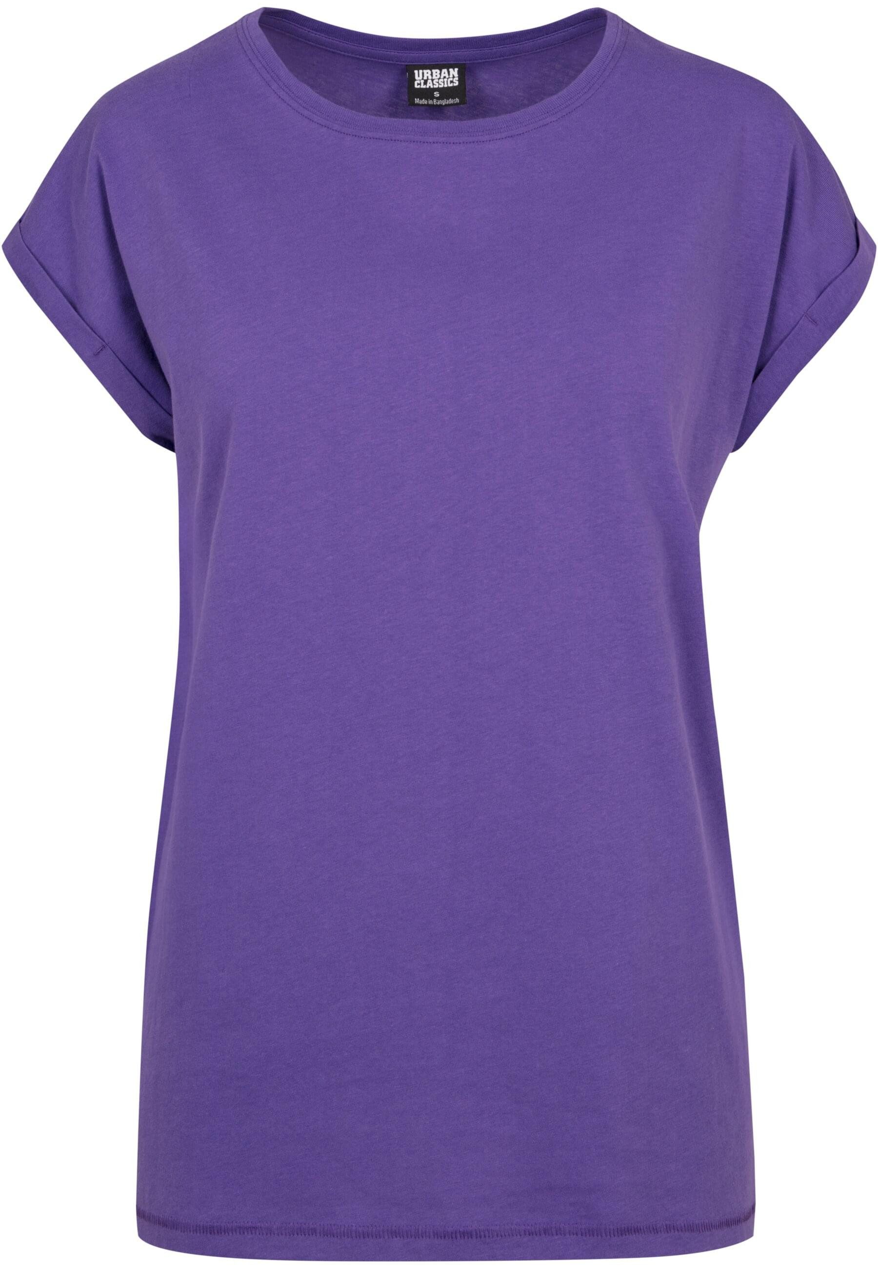 URBAN CLASSICS Kurzarmshirt Urban Classics Damen Ladies Extended Shoulder T günstig online kaufen