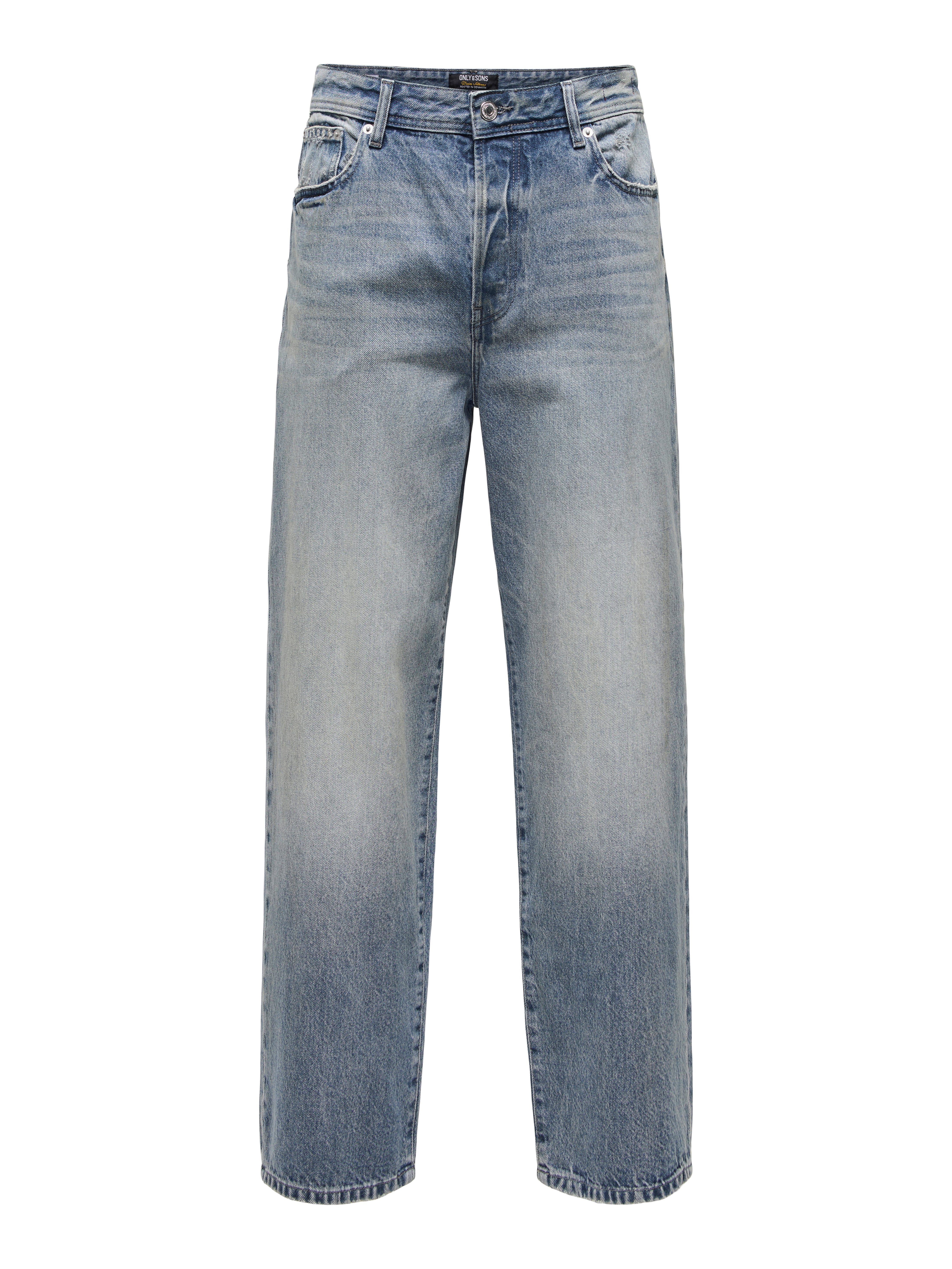 ONLY & SONS Loose-fit-Jeans ONSFADE LOOSE WB 6778 A14 DNM NOOS