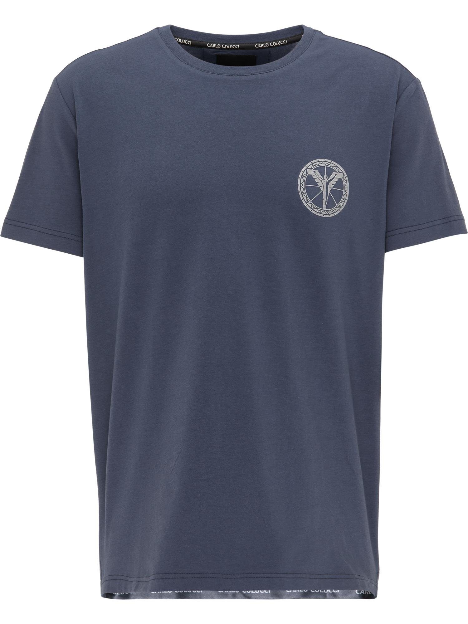 T-Shirt Campanella CARLO Navy COLUCCI