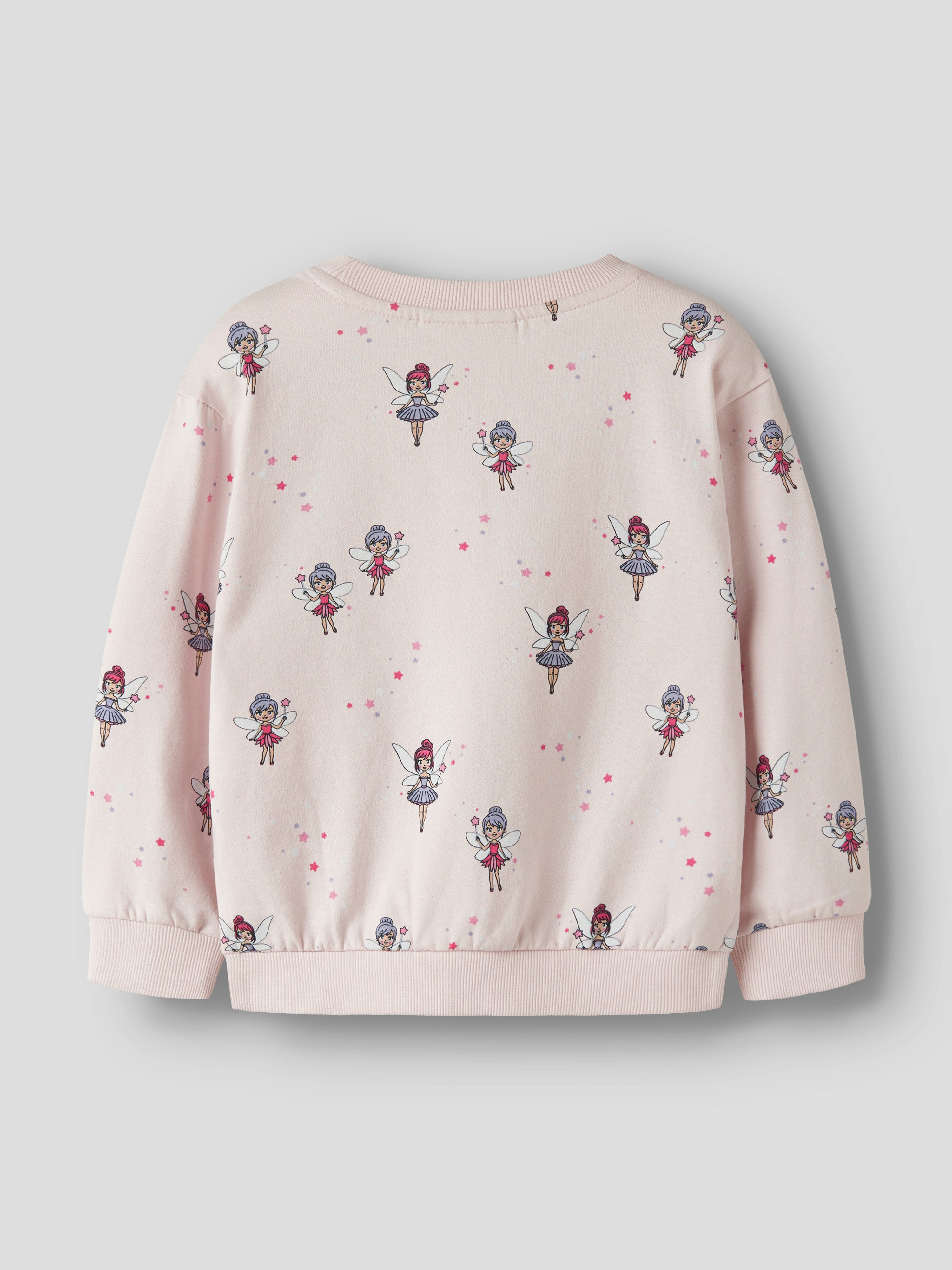 Name It Sweatshirt NMFNISALA LS NREG SWEAT BRU PB Baumwolle – Bild 2 von 3