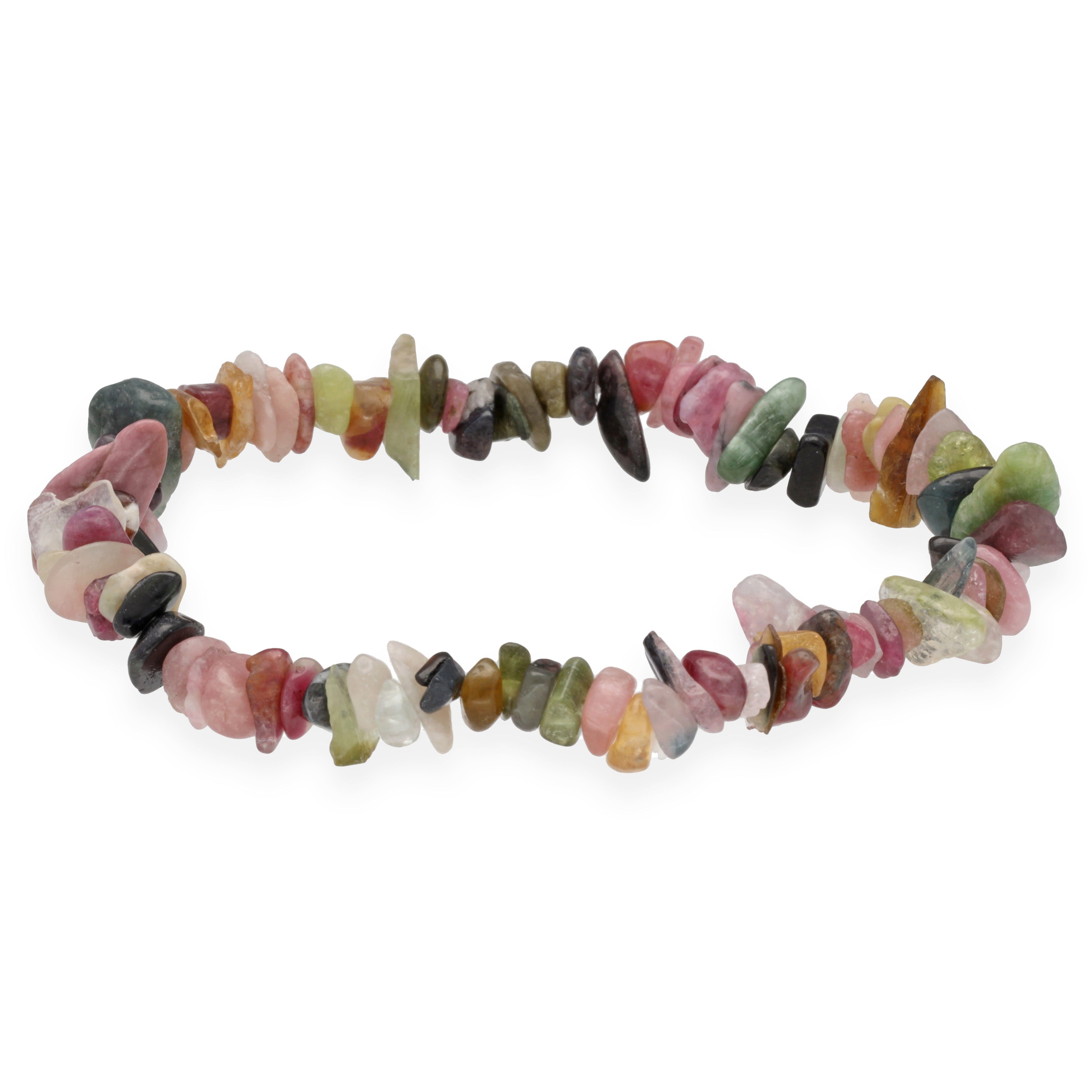 Lebensquelle Plus Armband Turmalin, bunt Splitterarmband
