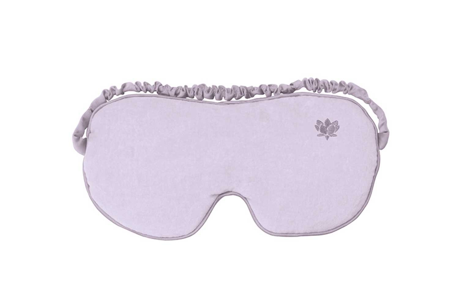 Lavendelduft Augenmaske Augenmaske Marvida Leinsamenfüllung Care und beruhigende »SILKIE« Augenmaske mit violett,