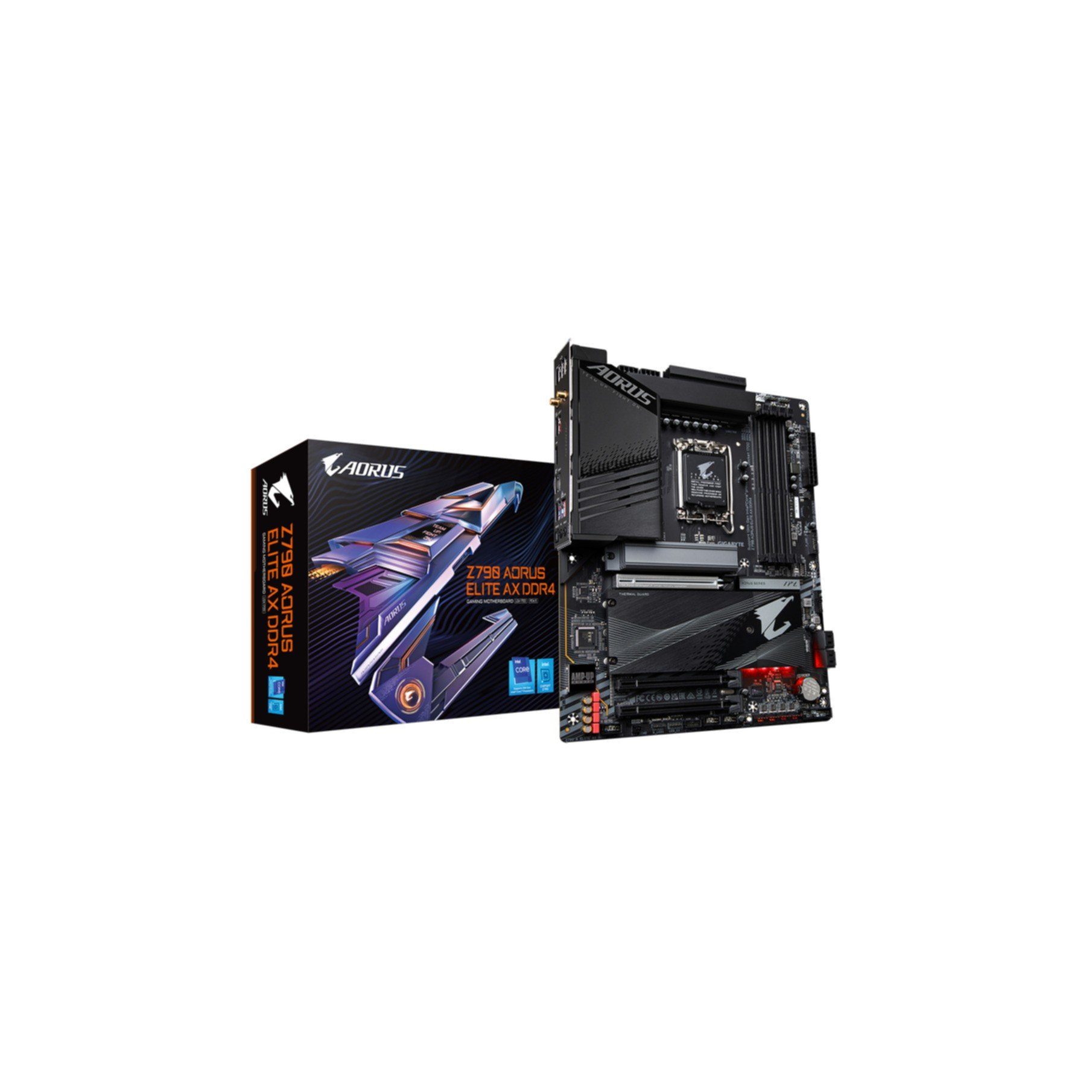 Gigabyte Z790 AORUS ELITE AX DDR4 Mainboard, RAM-Speicher max.: 128 GB