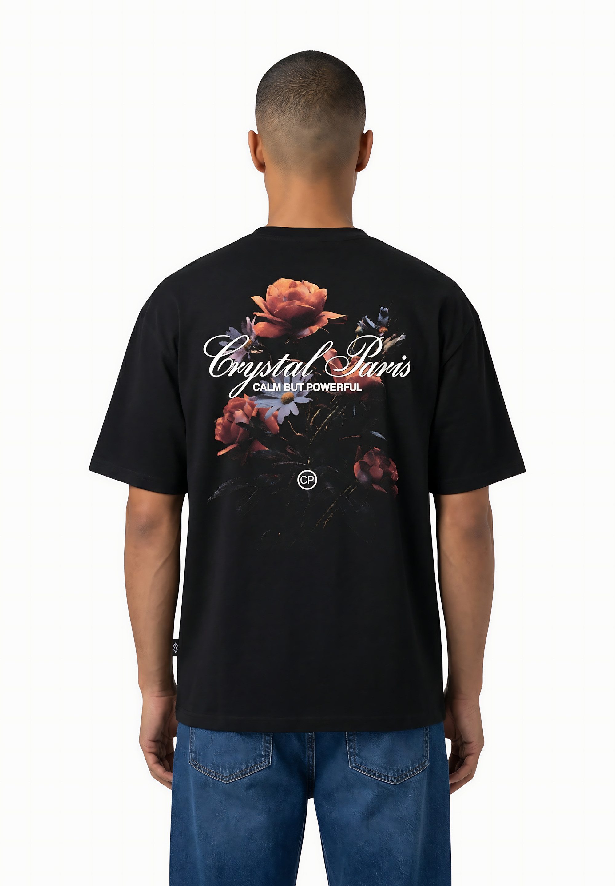 Crystal Paris T-Shirt Flower (1-tlg)