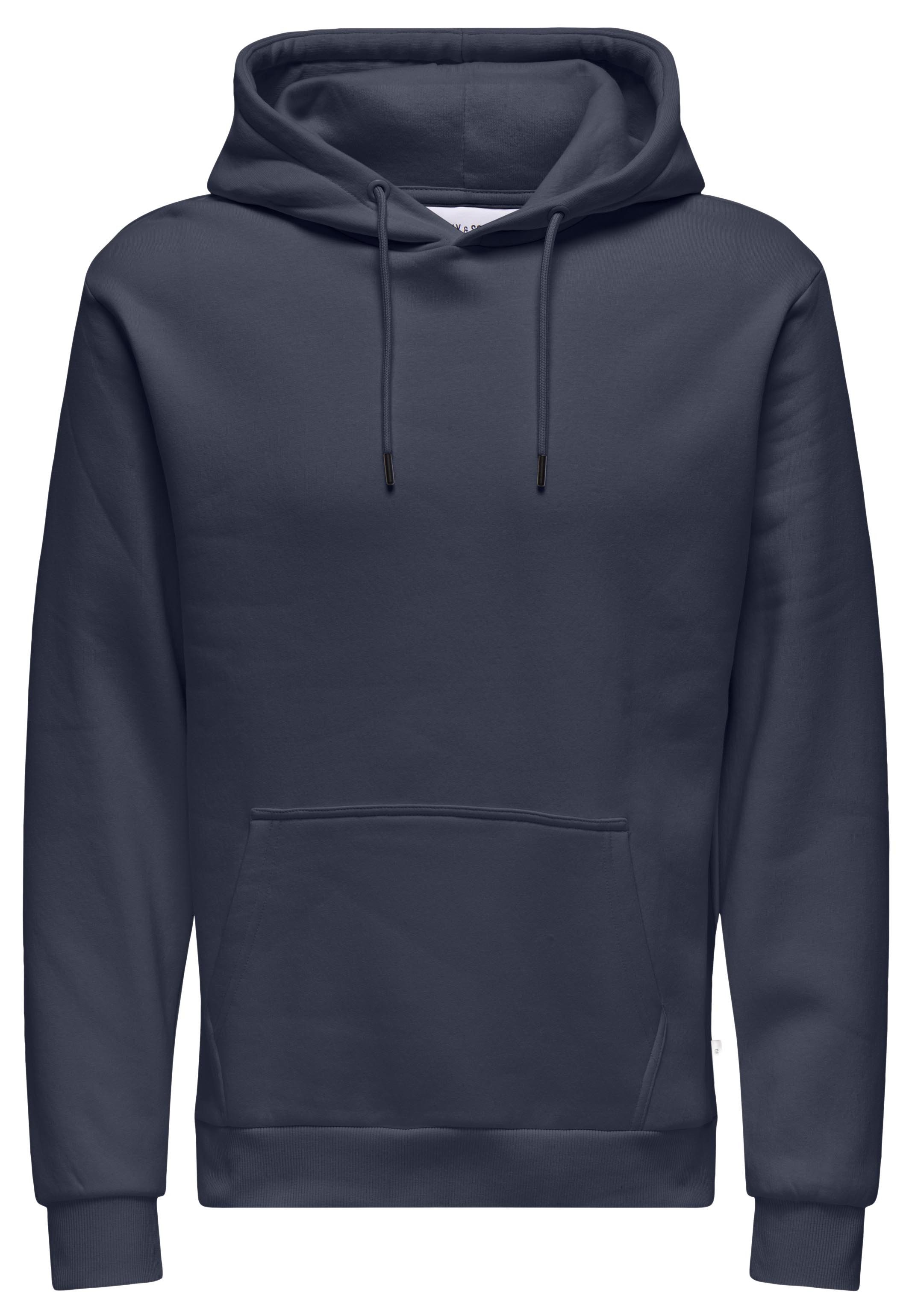 ONLY & SONS Hoodie Ceres (1-tlg) Sweatshirt / Hoodie - Baumwolle - Atmungsa günstig online kaufen