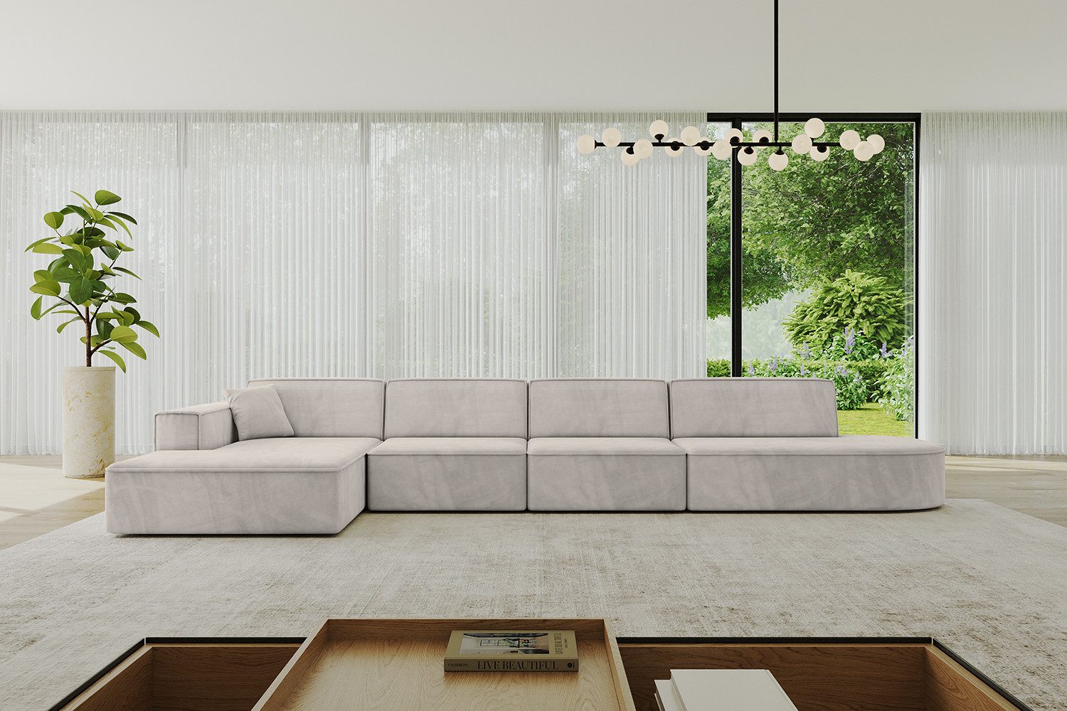 ALTDECOR Ecksofa IREA-L3-v4, Sofa Praktische Bequeme günstig online kaufen